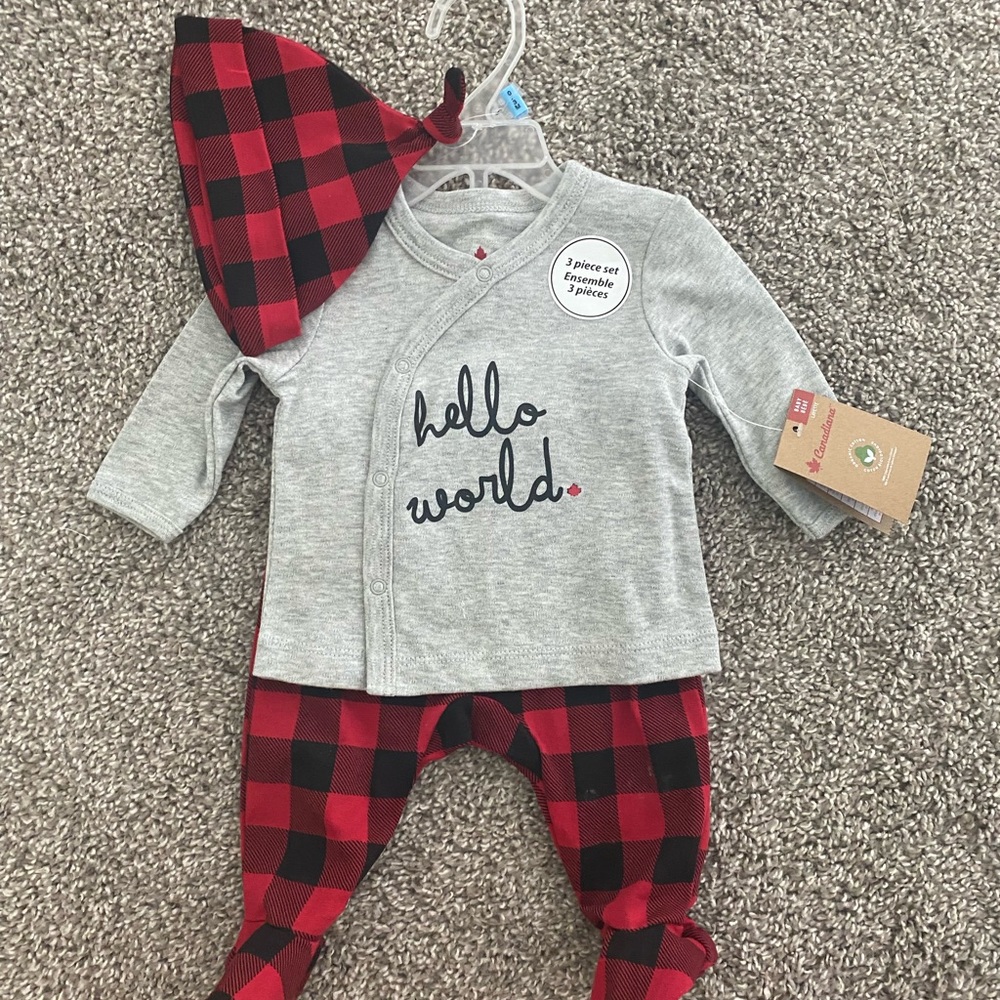 Baby 3 piece set 0-3 month